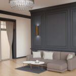 Pemasangan wall moulding